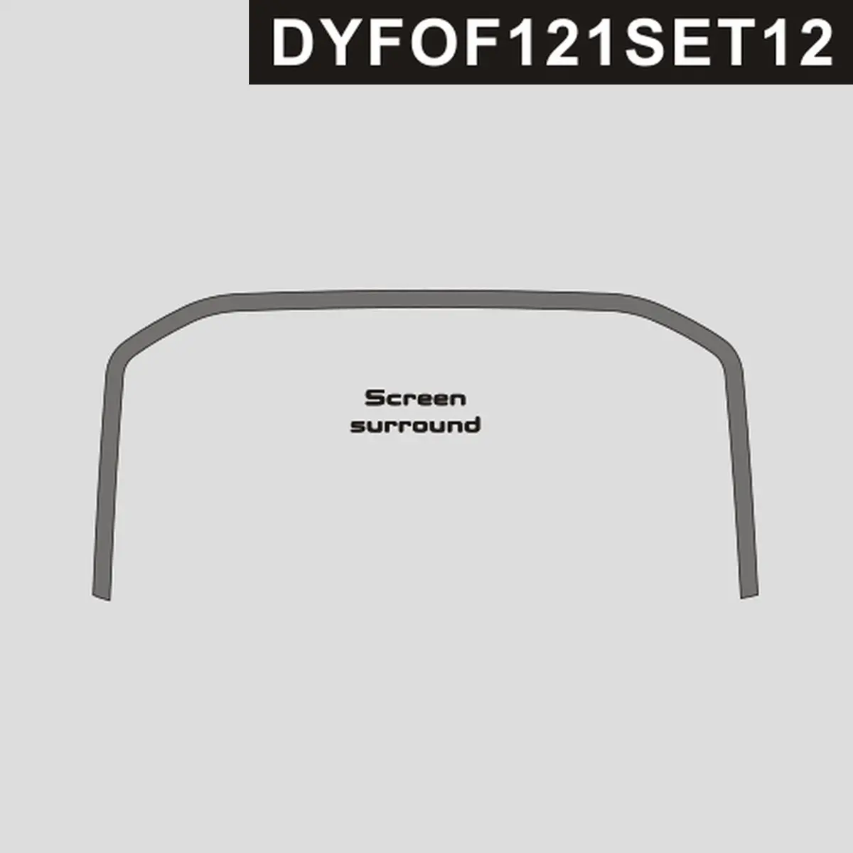 Dynacarbon™️ Carbon Multimedia Surround Trim For Ford F-150 2021-Up 1
