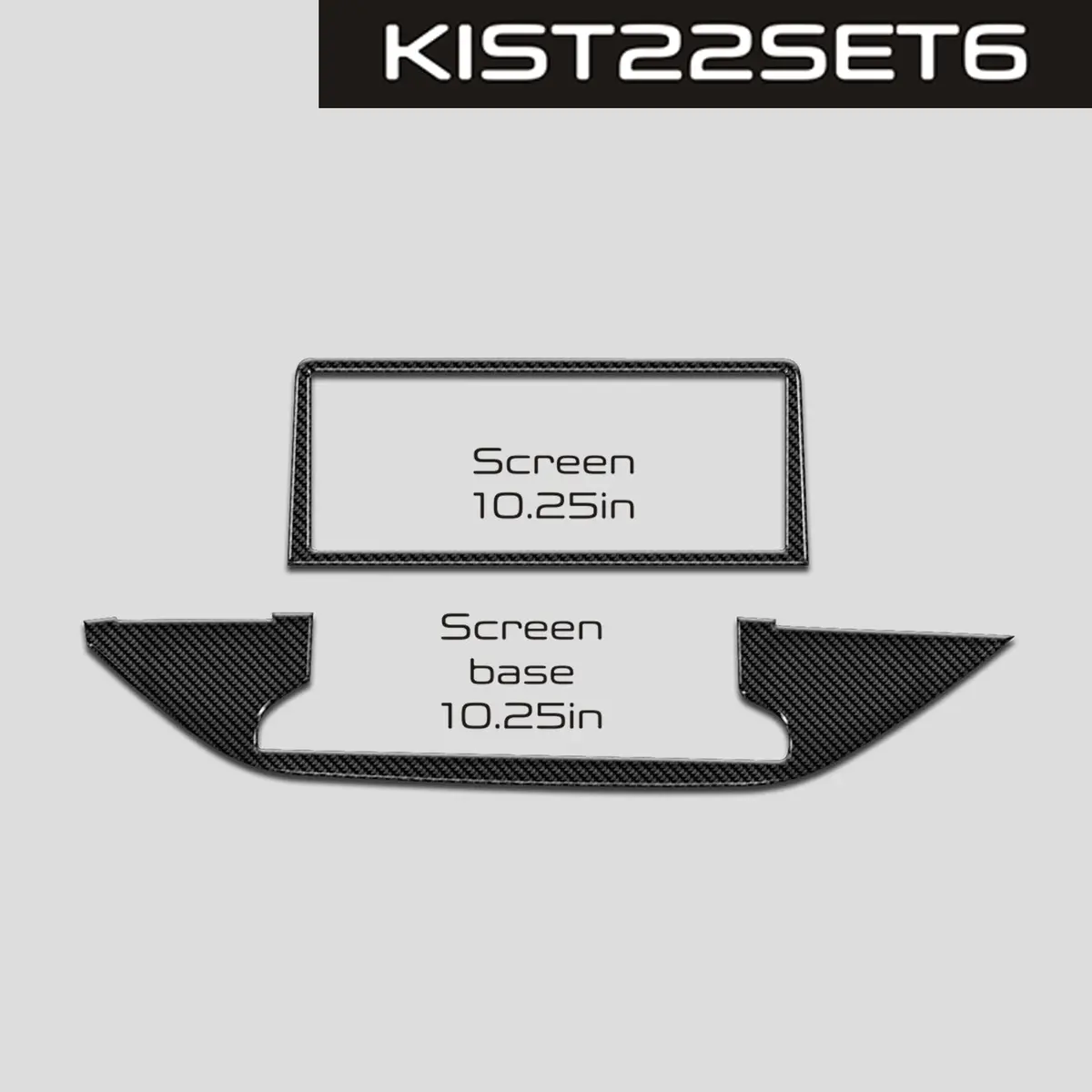 Dynacarbon™️ Carbon Fiber Multimedia Screen 10.25 For Kia Stinger 2022 1