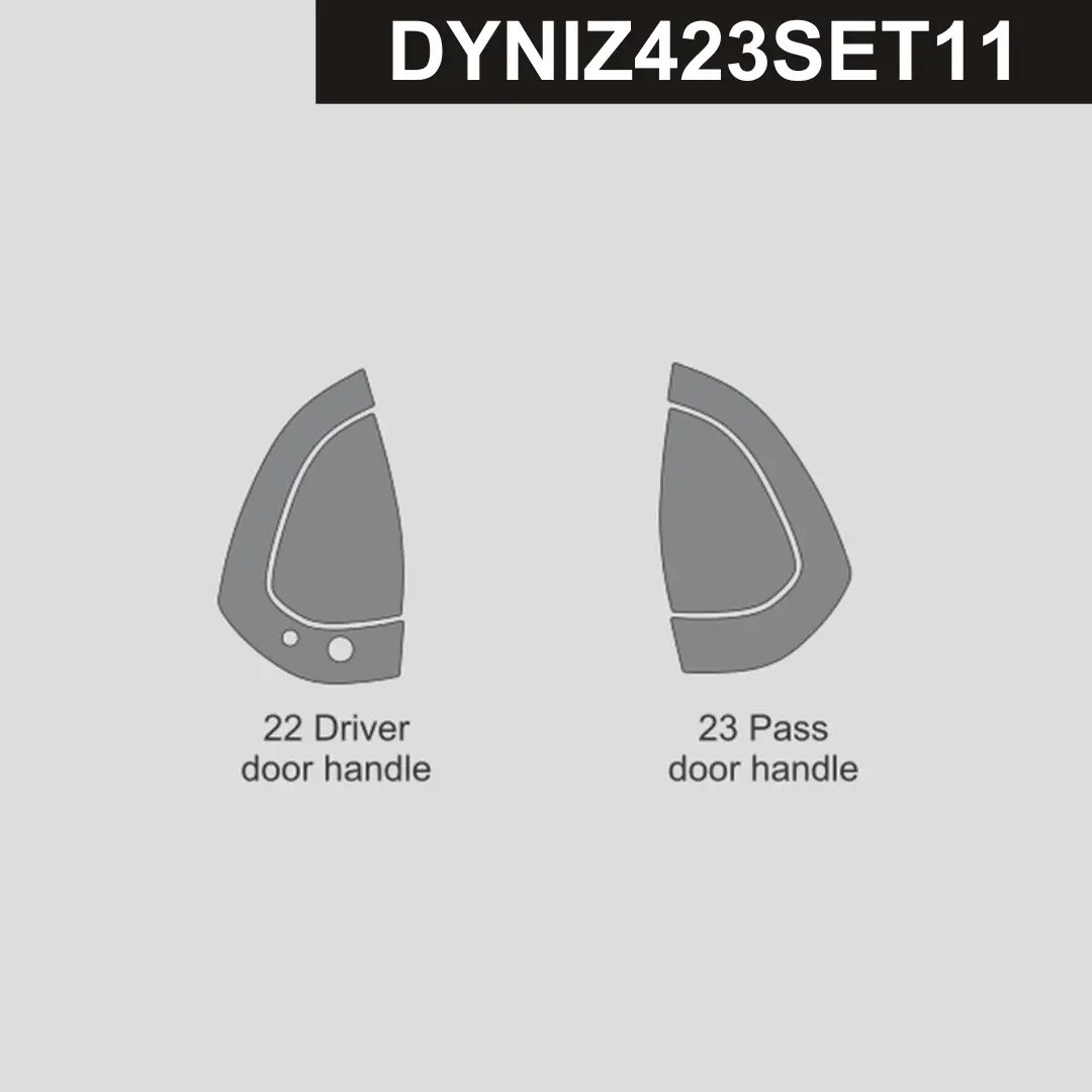 Dynacarbon™️ Carbon Fiber Exterior Door Handles Trim Nissan Z 2023-2026 1