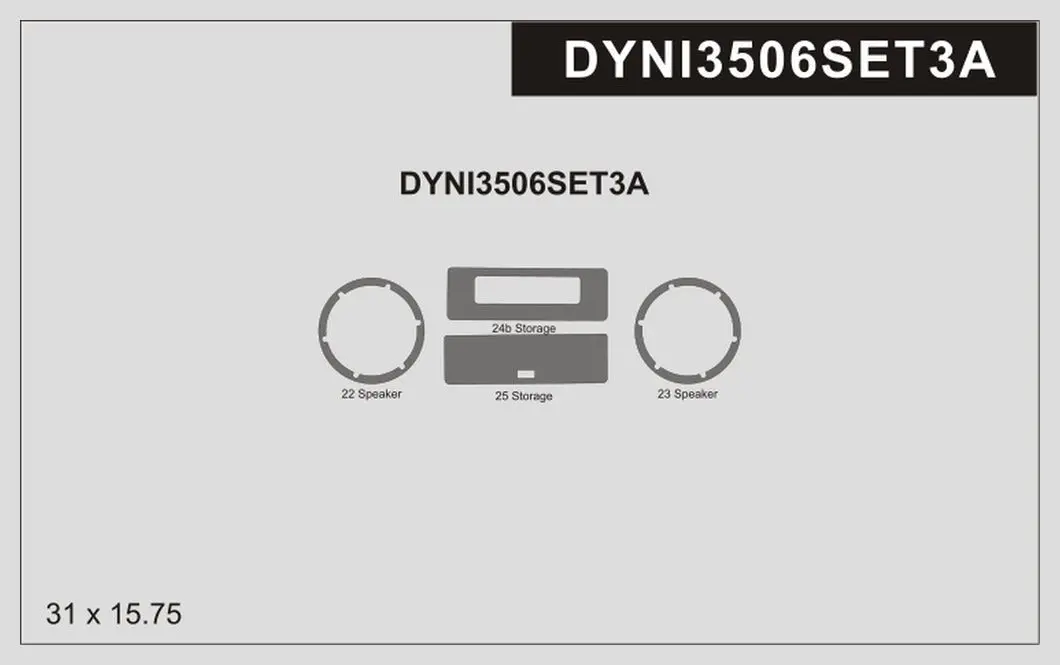 Dynacarbon™ Side Rear Storage Trims For Nissan 350Z 2006-2009 1