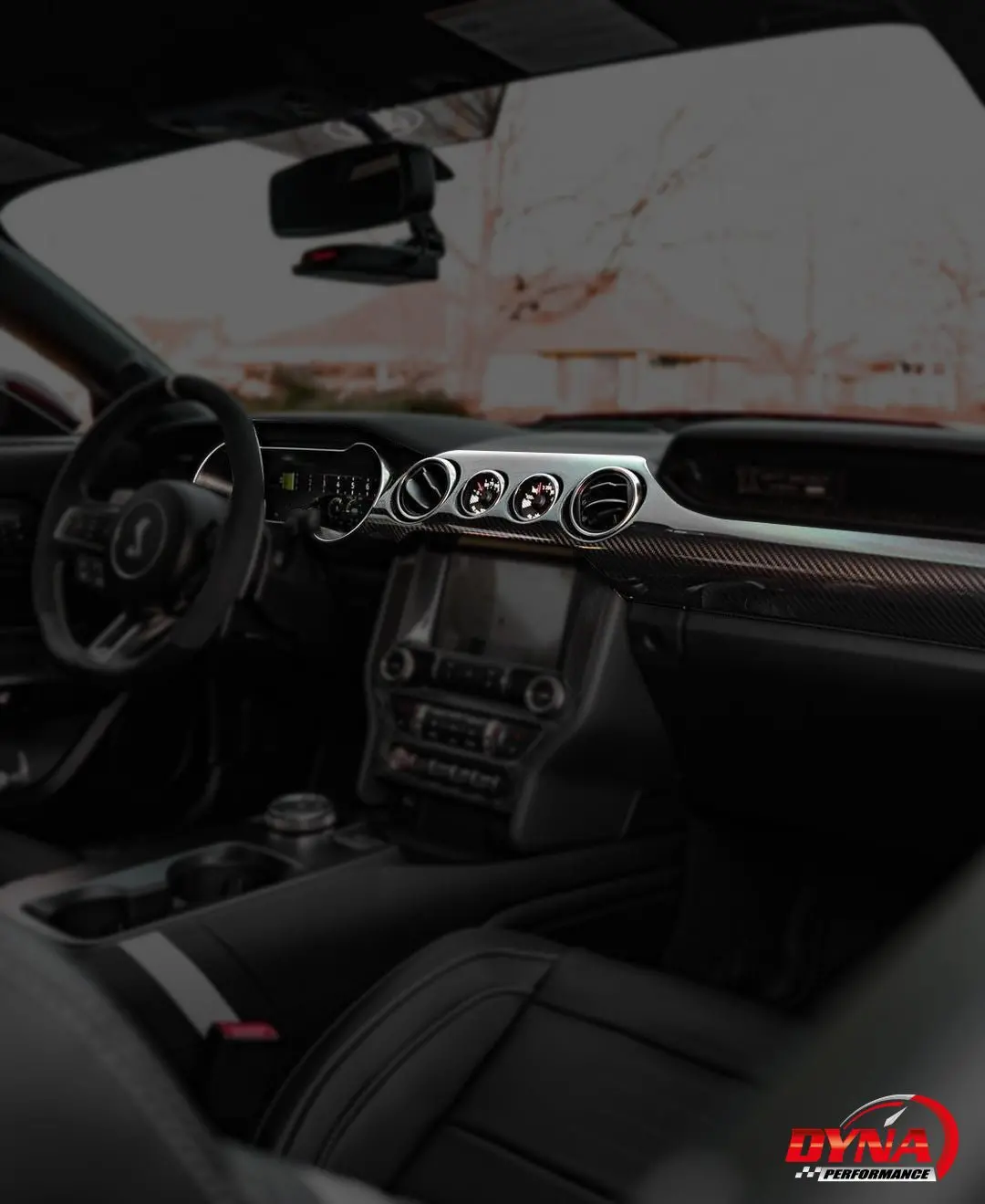 Dynacarbon™️ Full Dashboard Set For Ford Mustang 2015-2023 1