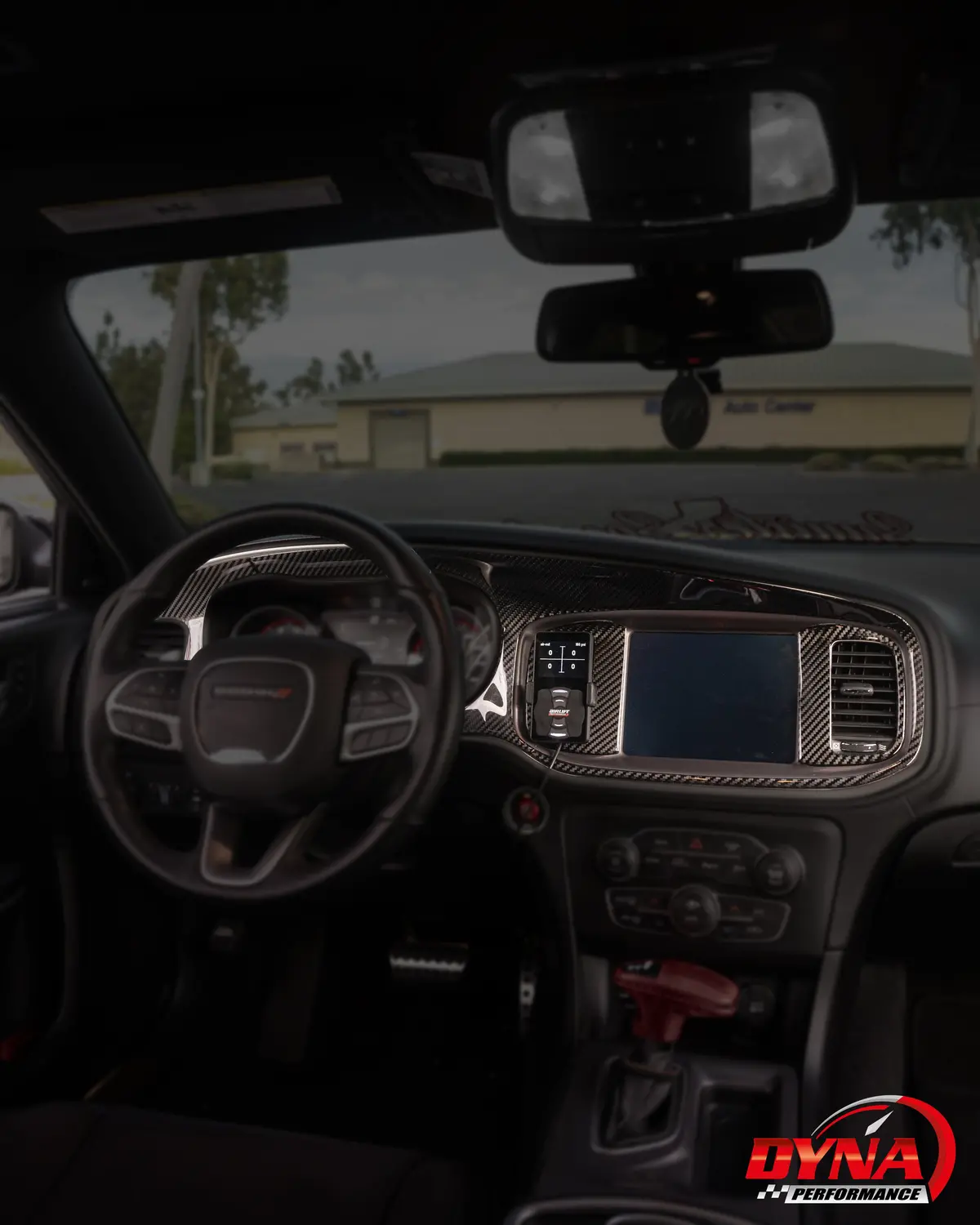 Dynacarbon™️ Carbon Fiber Full Dashboard Kit For Dodge Charger 2015-2023 1