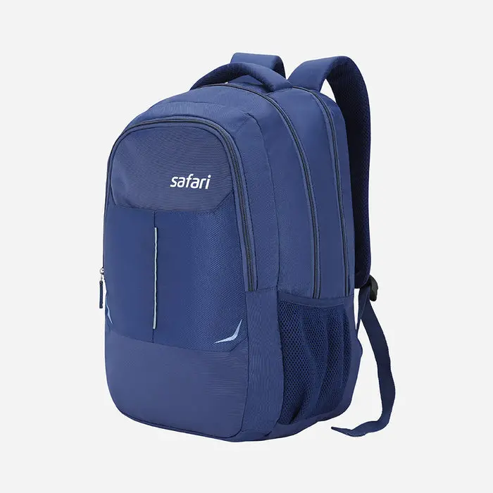 Safari Delta Plus 3 36L Blue Laptop Backpack With Raincover 2