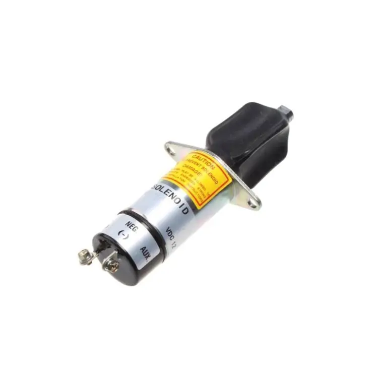 Diselmart 12V 1500-2024 1502-12A6u1b5 Fuel Stop Solenoid Valve Fits For Woodward 1
