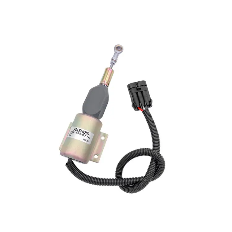 Diselmart 12V 3990770 Sa-4931-12 Fuel Shutoff Solenoid Fits For Woodward For Cummins Engine 1