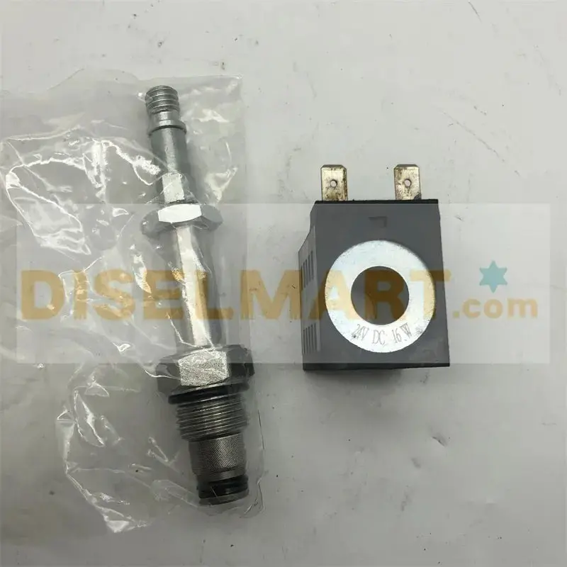 Diselmart 66465 66465Gt W/20V Nc Manual Soleniod Lowering Valve For Genie Vertical Mast Lift Gr12 Gr15 Grc12 2