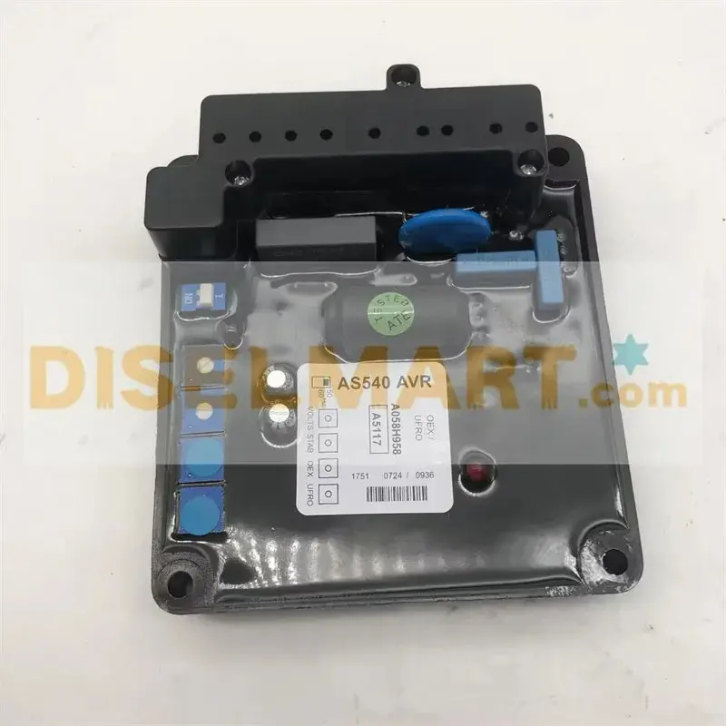 Diselmart  Avr As540 Automatic Voltage Regulator Power Stabilizer For Stamford Brushless Generator 2