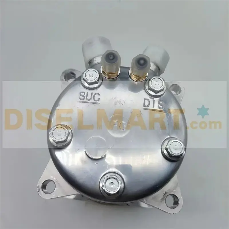 Diselmart  Sd5h14hd A/C Compressor 12Y-Z79-3121 1101356 300-4214 For Komatsu Dozer D51ex-24 D51exi-24 D51px-24 D51pxi-24 2