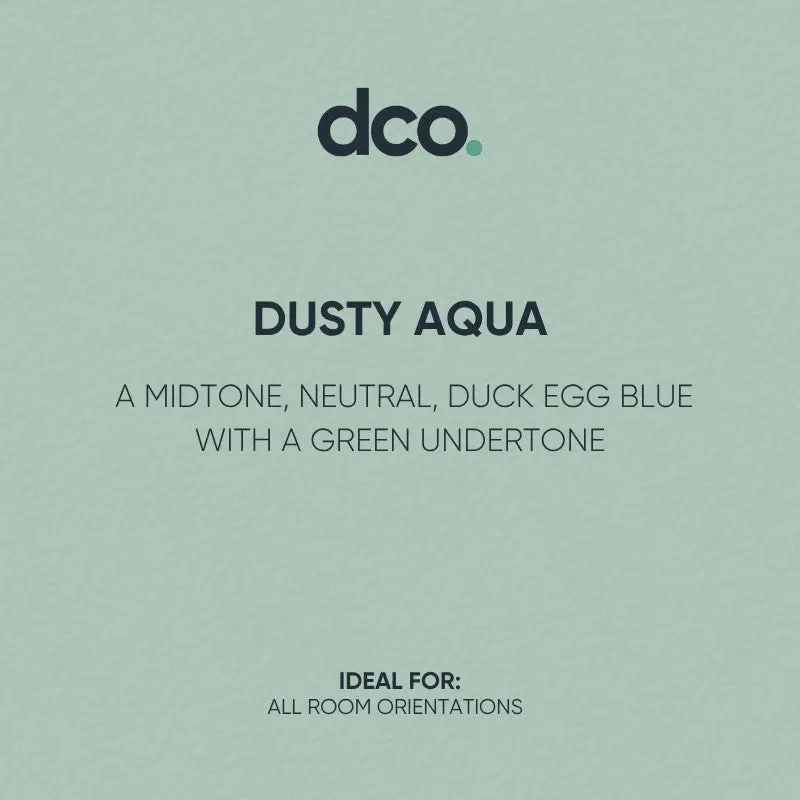 Crown Fastflow Quick Dry Satin- Designer Colour Match Paint - Dusty Aqua 2.5L 1