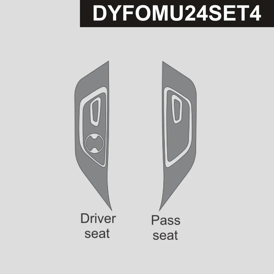 Dynacarbon™ Carbon Seat Function Control Kit For Ford Mustang 2024-2026 1