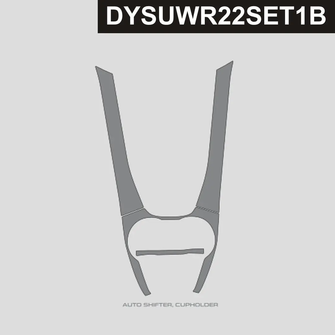 Dynacarbon™ Carbon Auto Shifter Cupholder Subaru Wrx 2022-2024 1