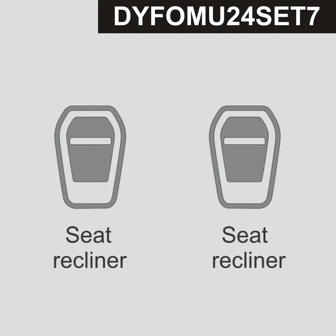 Dynacarbon™ Carbon Front Seat Recliner For Ford Mustang 2024-2026 1