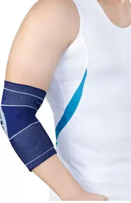 Dyna Epigrip Elbow Brace Elbow & Ankle Support  (Blue) 1