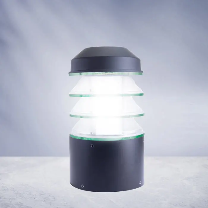 Inventaa Estela Led Post Top Ice Cube Led Gate Light 12W For Your Modern Entrance Gate With 1 Year Free Bulb Replacement Warranty 1