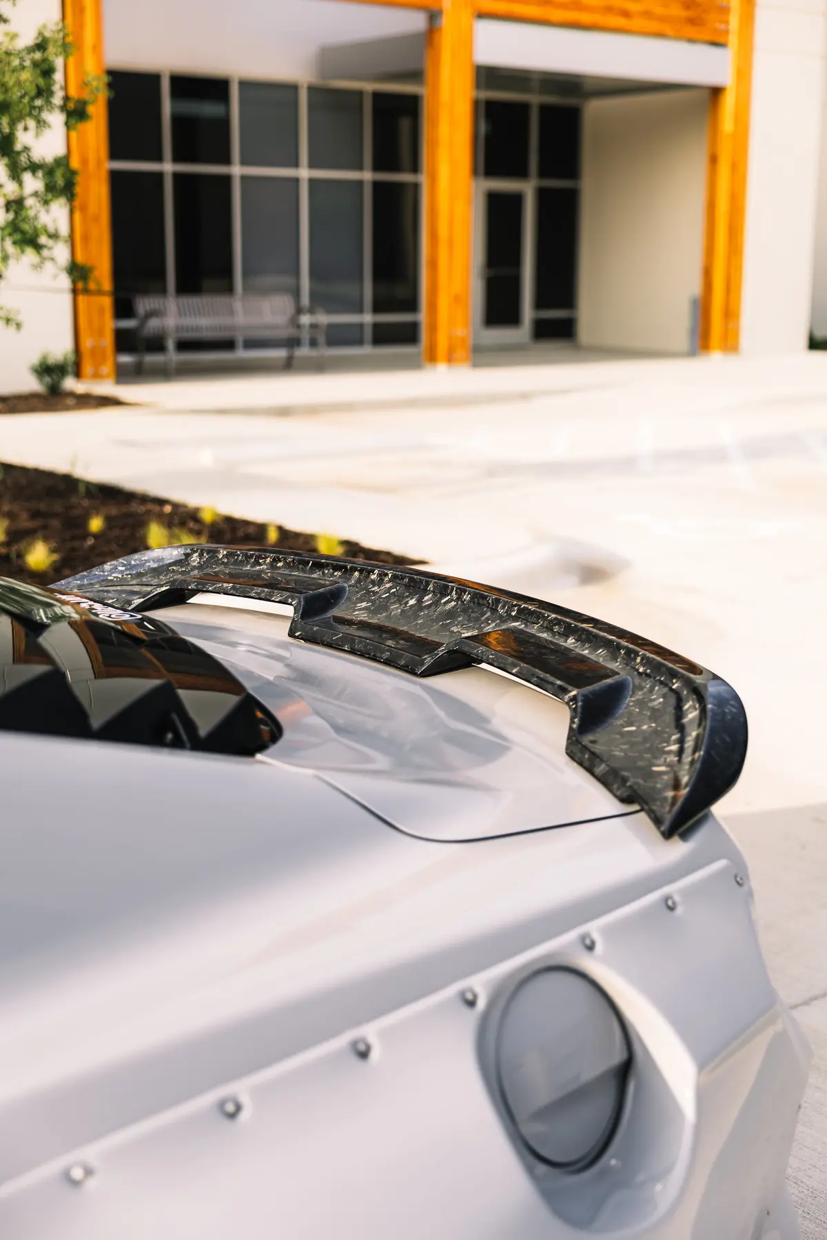 Dynacarbon™️ Gt500 Style Carbon Rear Spoiler For Ford Mustang (Fits All Models) 2015-2023 1