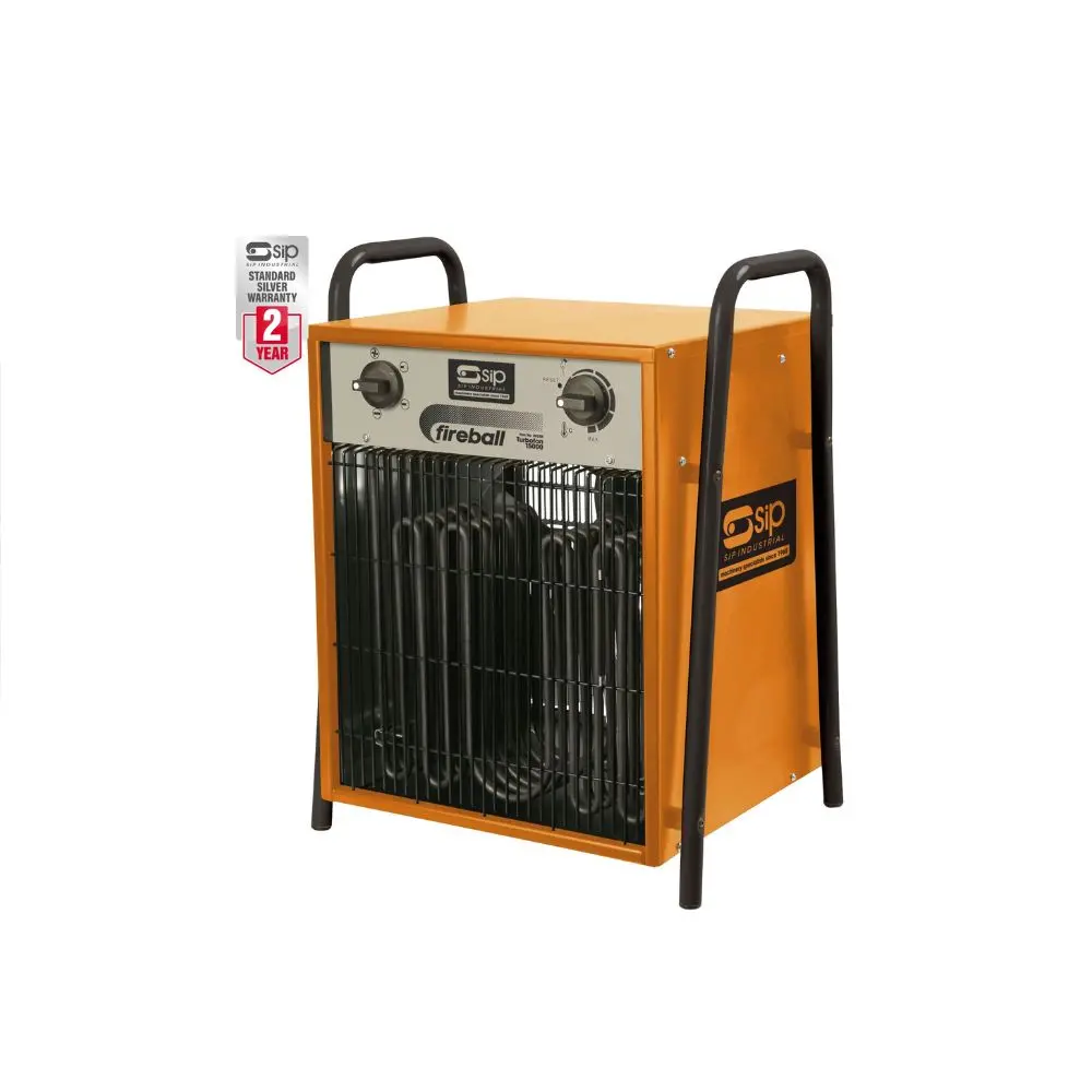 Sip 09296 Fireball Turbofan 15000 Electric Fan Heater 1
