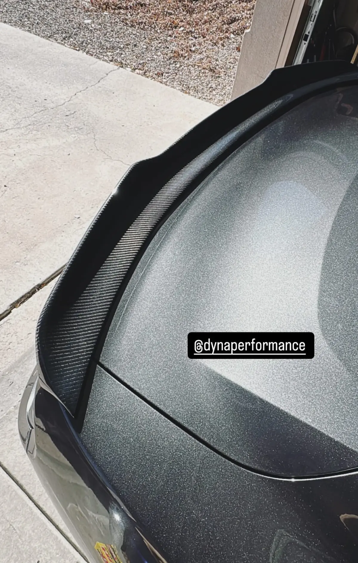 Dynacarbon™️ Carbon Roush Style Rear Spoiler For Ford Mustang Coupe 2015-2023 1
