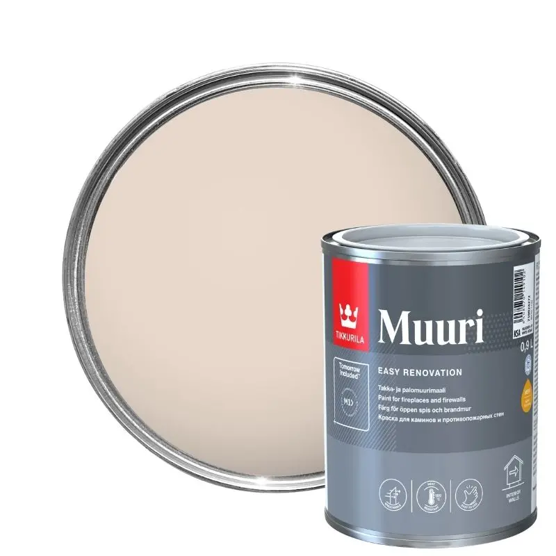 Tikkurila Muuri Heat-Resistant Fireplace & Firewall Paint - Image 28