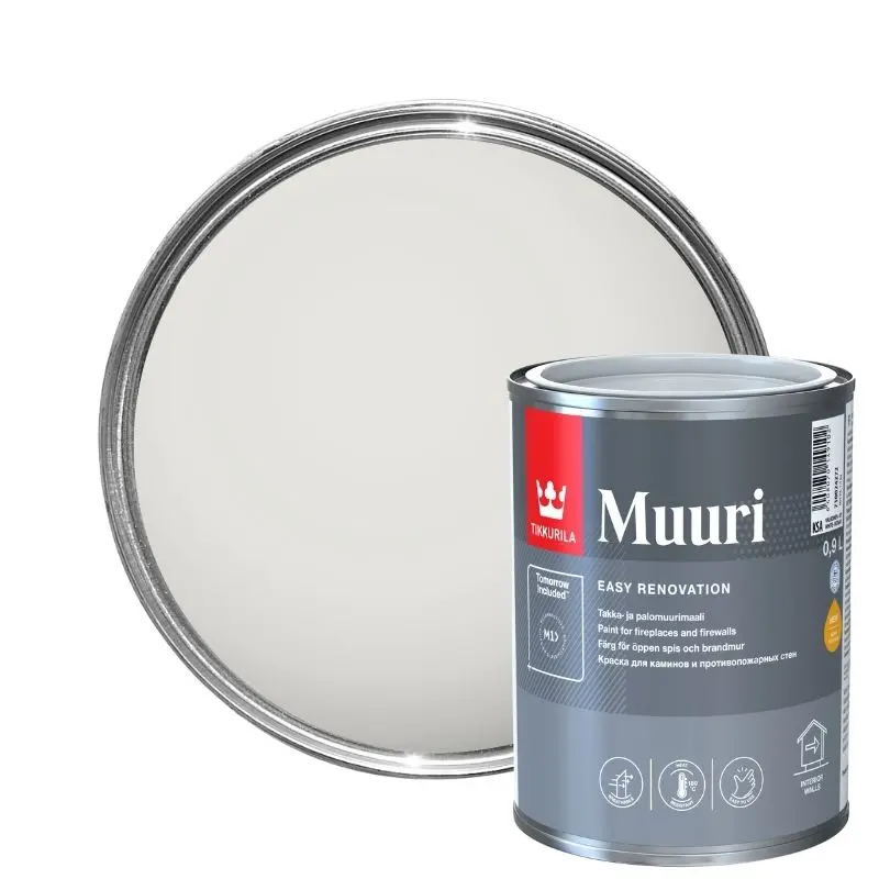 Tikkurila Muuri Fireplace Paint 6