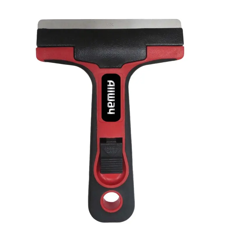 Allway 4" Soft Grip Glass & Tile Scraper 1