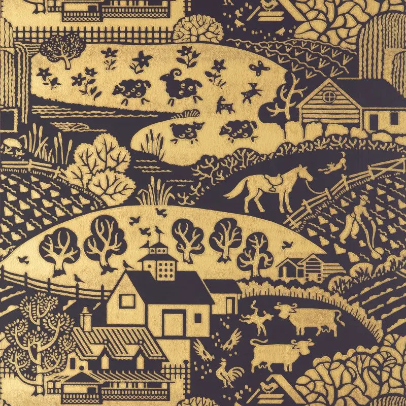 Farrow & Ball Gable 5409 Wallpaper Sample 1
