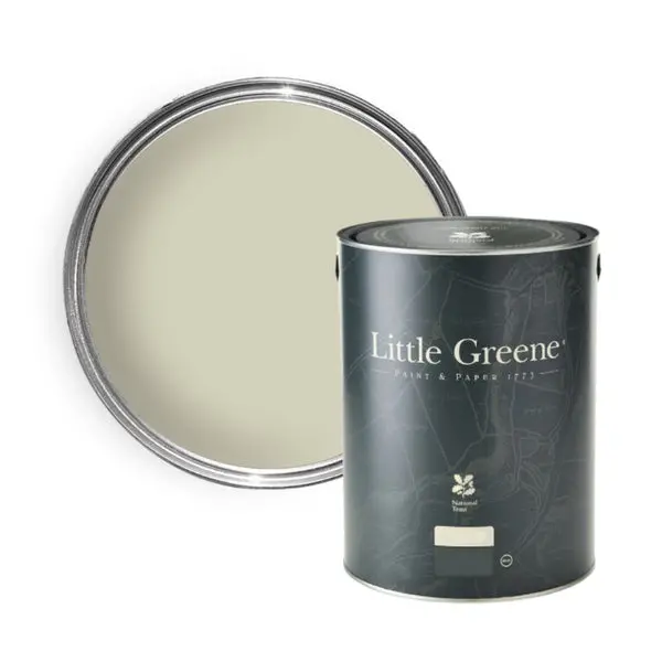 Little Greene Absolute Matt Emulsion Oops Tin - Green Stone - 1L 1