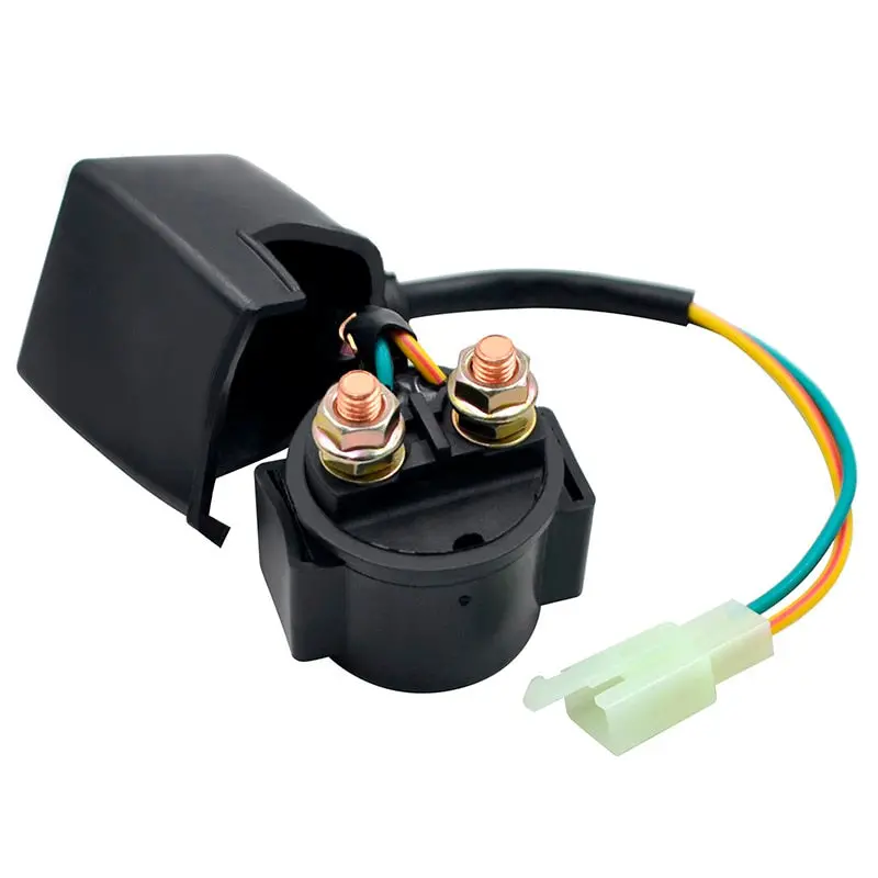 35850-286-007 Starter Solenoid Relay Fits For 4-Stroke Gy6 50Cc 70Cc 90Cc 100Cc 110Cc 125Cc 250Cc Atv 1