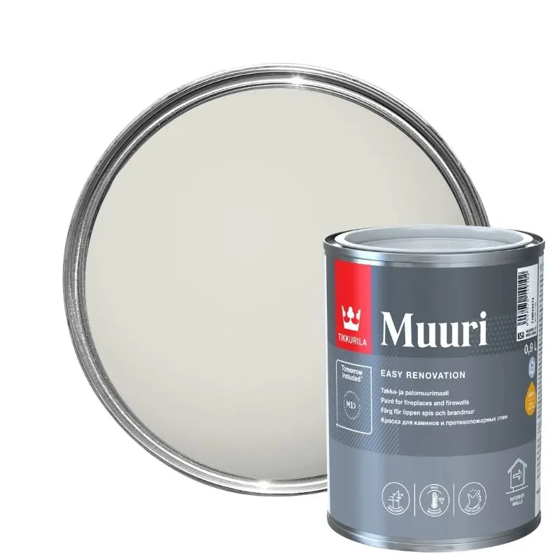 Tikkurila Muuri Fireplace Paint 5