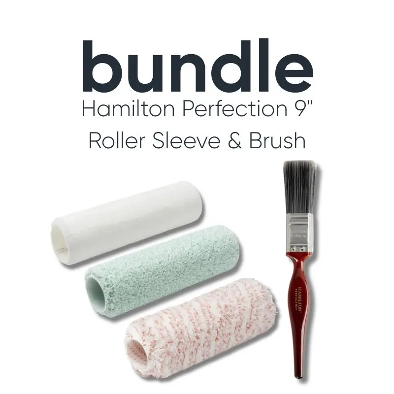 Hamilton Perfection 9" Roller Sleeve & Brush Bundle 1