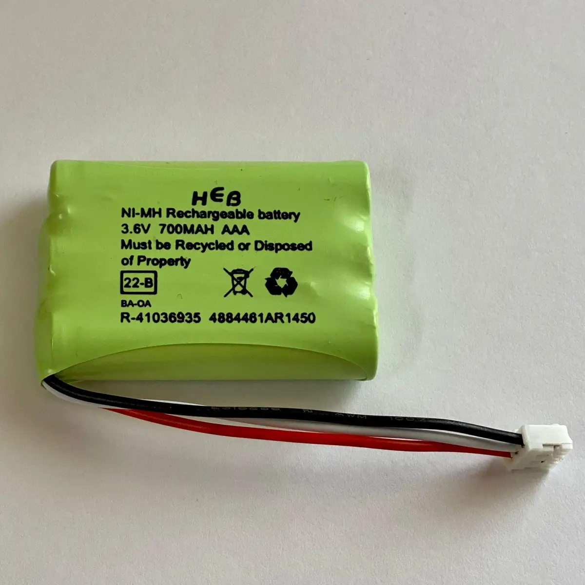 High Quality Rechargeable 3.6V 700Mah Aaa Ni-Mh Battery Pack For Huawei Cordless Phones 1