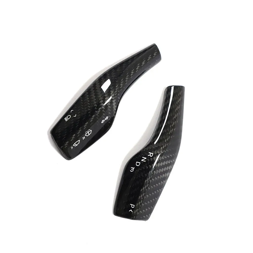 Dynacarbon™️ Carbon Gear Shift Covers For Tesla Model 3/Model Y 2017-2022 1