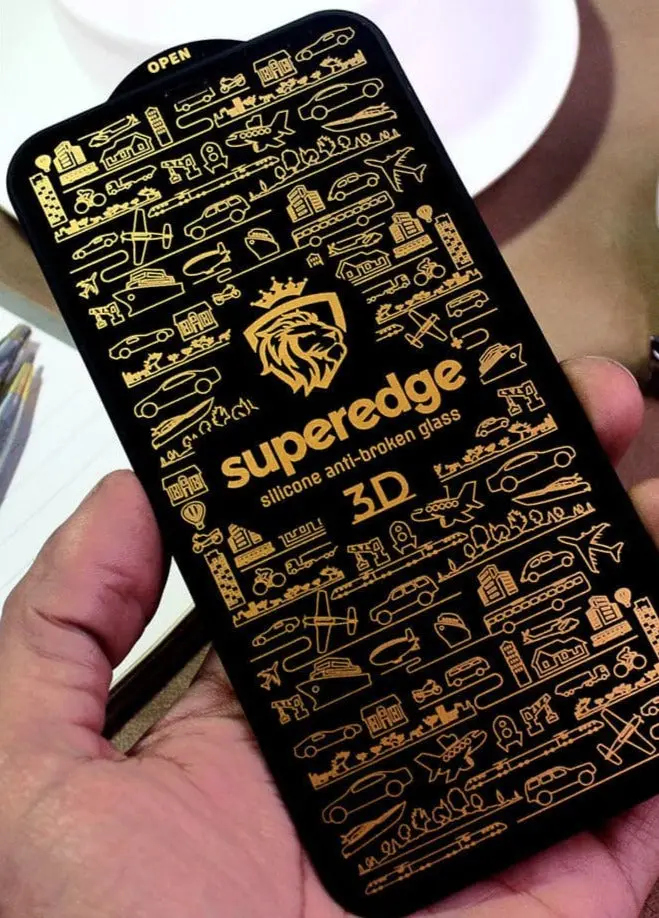 Iphone Xs Max Screen Protector - Super Edge Plus Anti-Broken Glass Hd Touch Sensitive Tempered Glass Protector 1