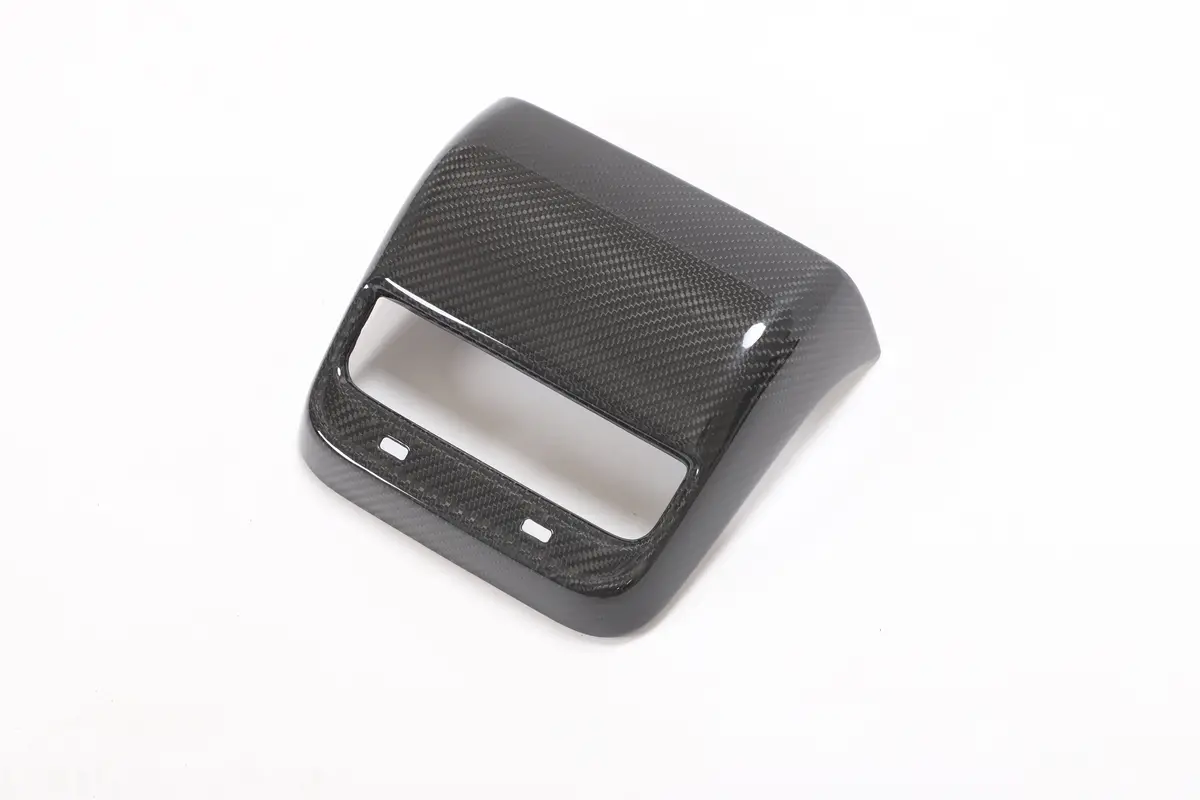 Dynacarbon™️ Carbon Rear Vent Trim For Tesla Model 3 2018-2020 1