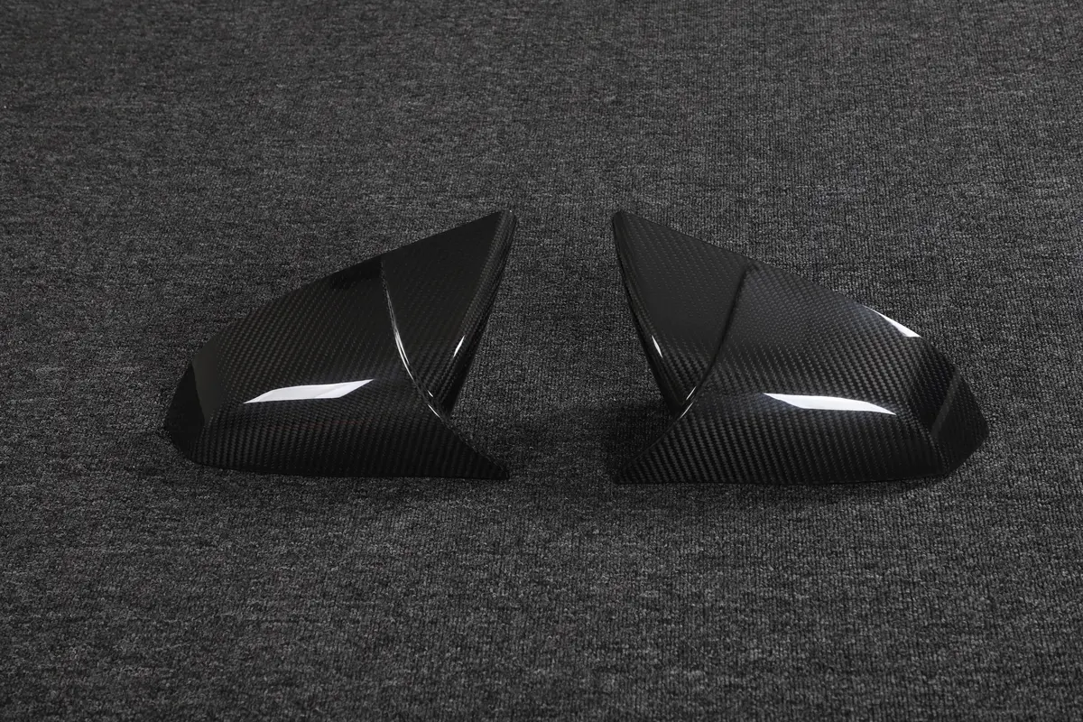 Dynacarbon™️ Carbon Side Mirror Cover For Tesla Model S Plaid 2021-2023 1