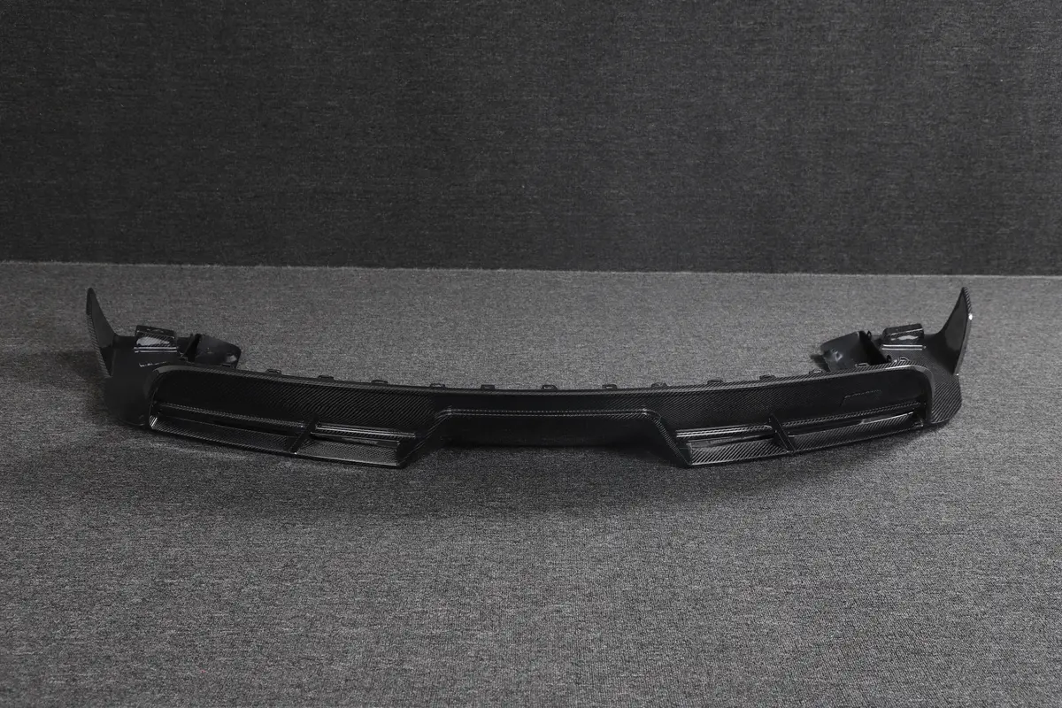 Dynacarbon™️ Carbon Rear Bumper Diffuser For Tesla Model S 2021-2023 1