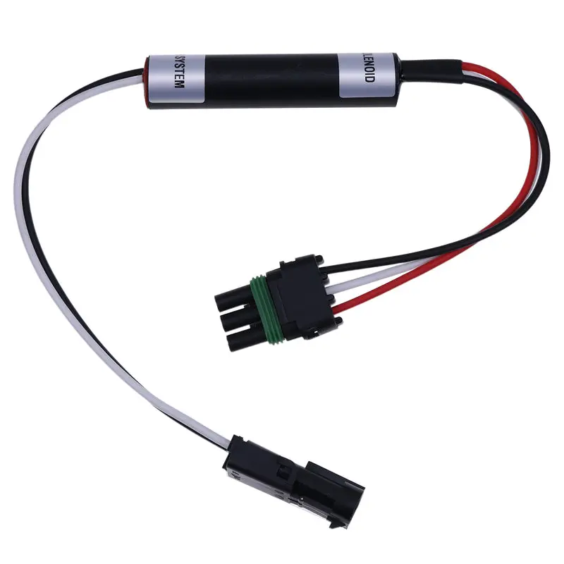 12V 70A Sa-4624-12 Sa-4822-12 Coil Controller Shutoff Solenoid With 3 Wire For Woodward 1