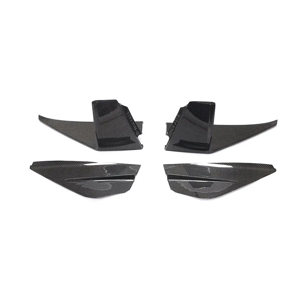 Dynacarbon™️ Carbon Fog Lamp Air Intake Duct Vent Cover For Ford Mustang Gt Coupe 2018-2023 2
