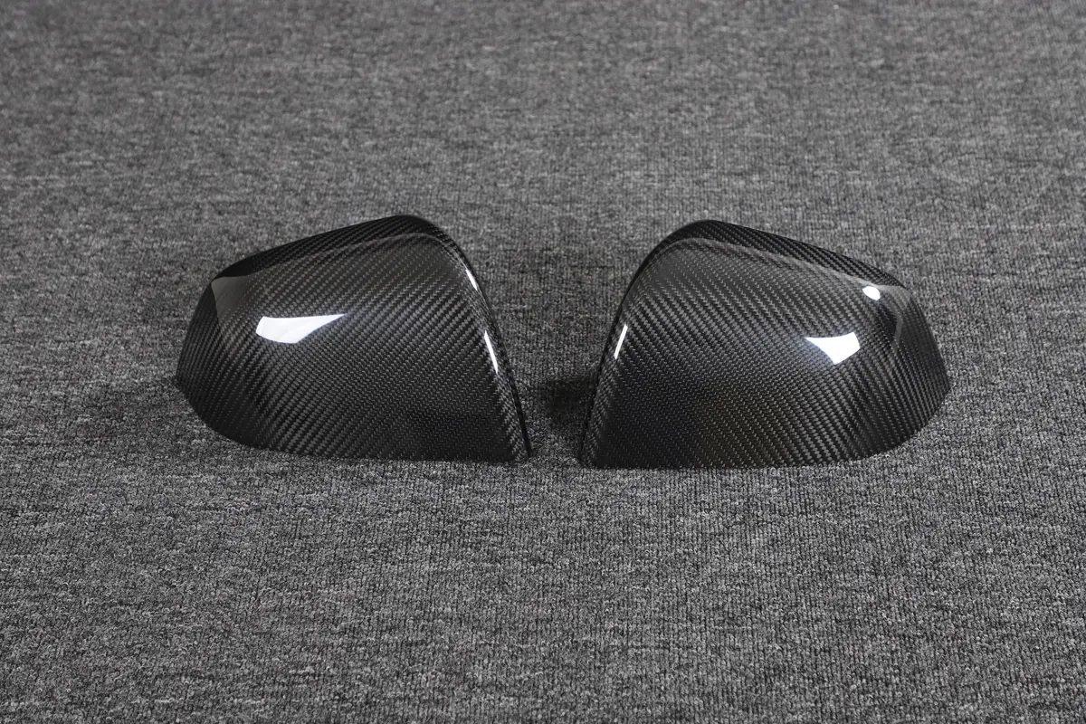 Dynacarbon™️ Carbon Side Mirror Cover For Tesla Model Y 2020-2021 1