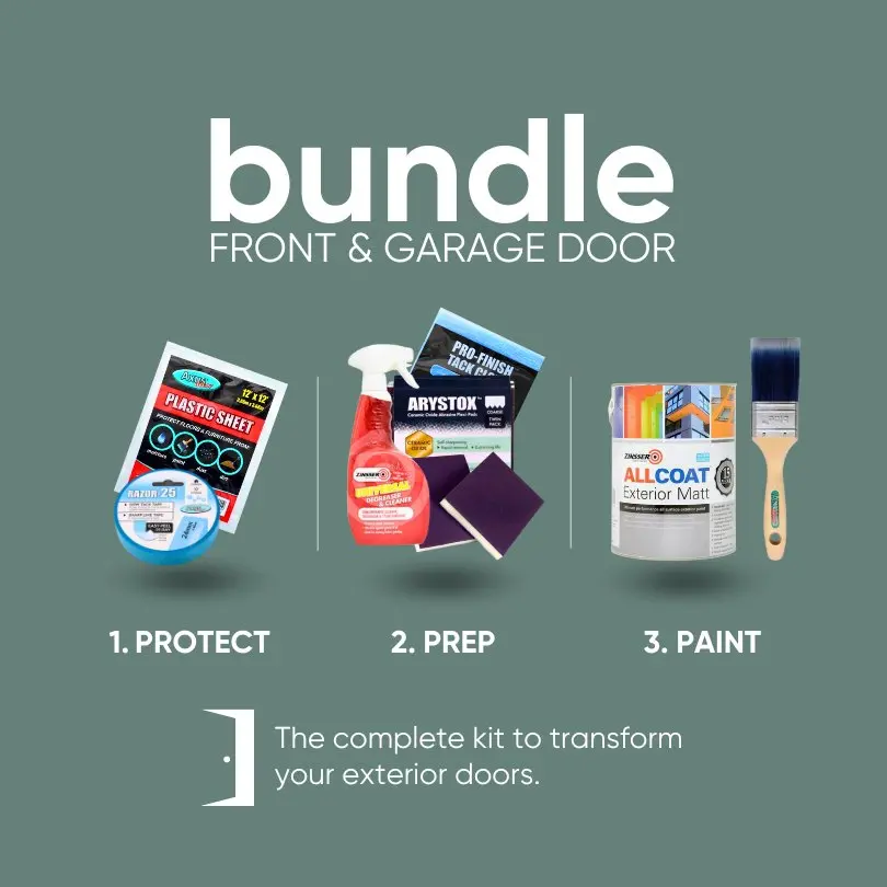 Front Door And Garage Door Paint Bundle 1