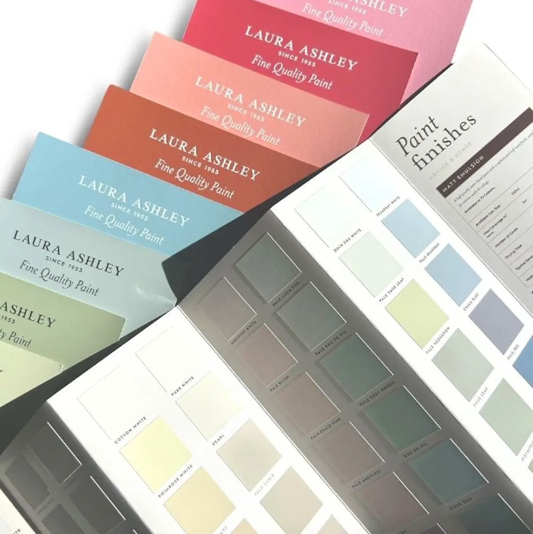 Laura Ashley Colour Chart 1