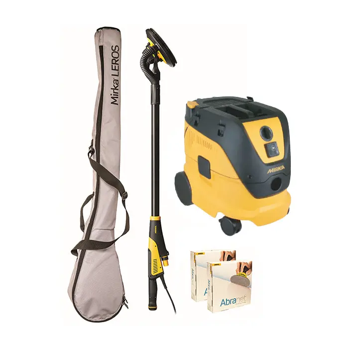 Mirka Leros And Dust Extractor Sanding Bundle 1