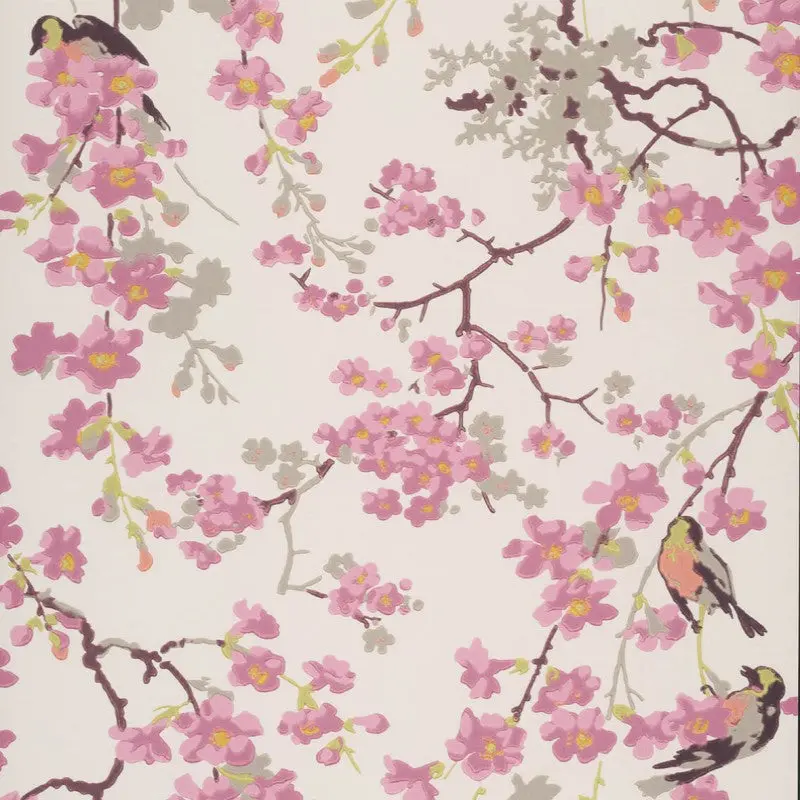 Little Greene Massingberd Blossom Wallpaper Sample - Mineral 1