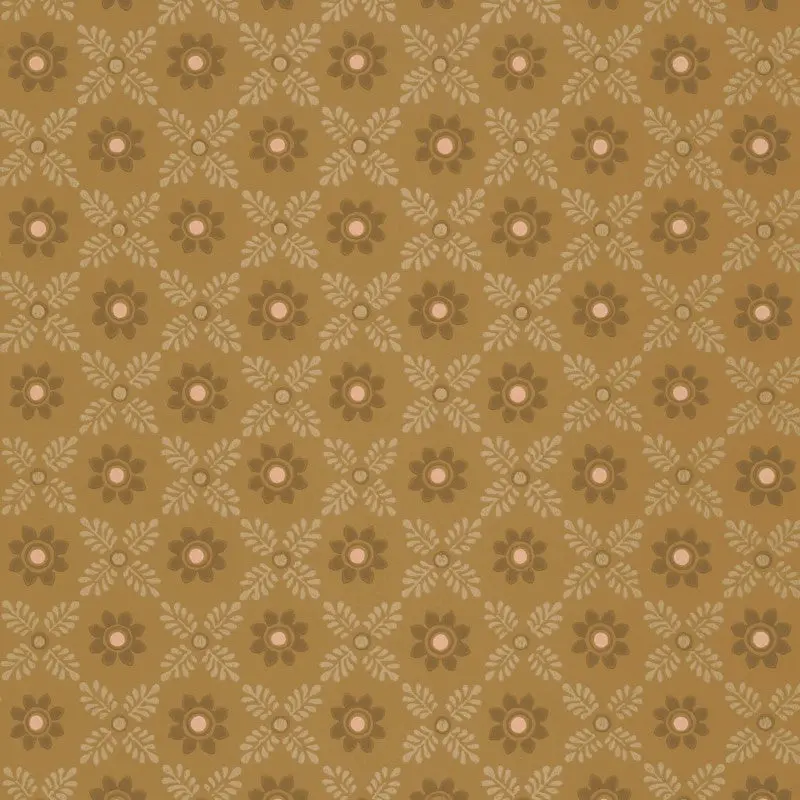 Little Greene Ditsy Block Wallpaper 1