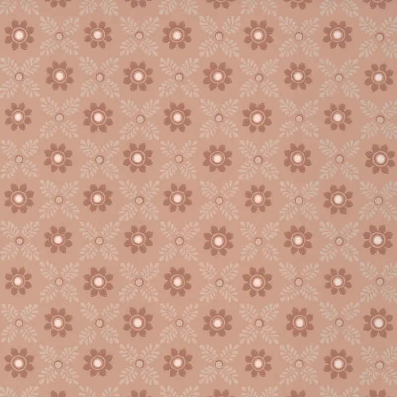 Little Greene Ditsy Block Wallpaper Sample - Masquerade 1