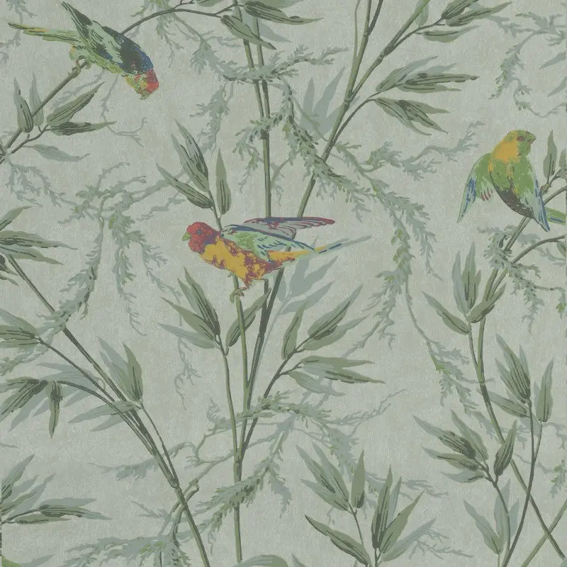 Little Greene Great Ormond Street Wallpaper Sample - Verditure 1