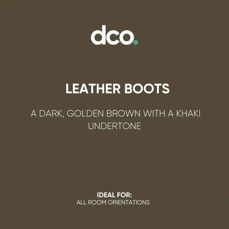 Johnstones Trade Acrylic Durable Matt - Designer Colour Match Paint - Leather Boots 5L 1