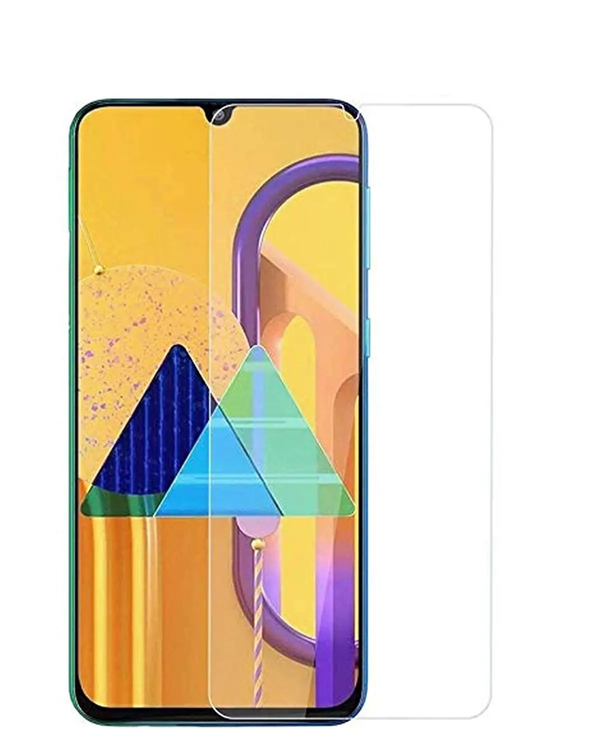 Dealsplant Premium Quality Super D Full Temper Glass For Samsung Galaxy M21 1
