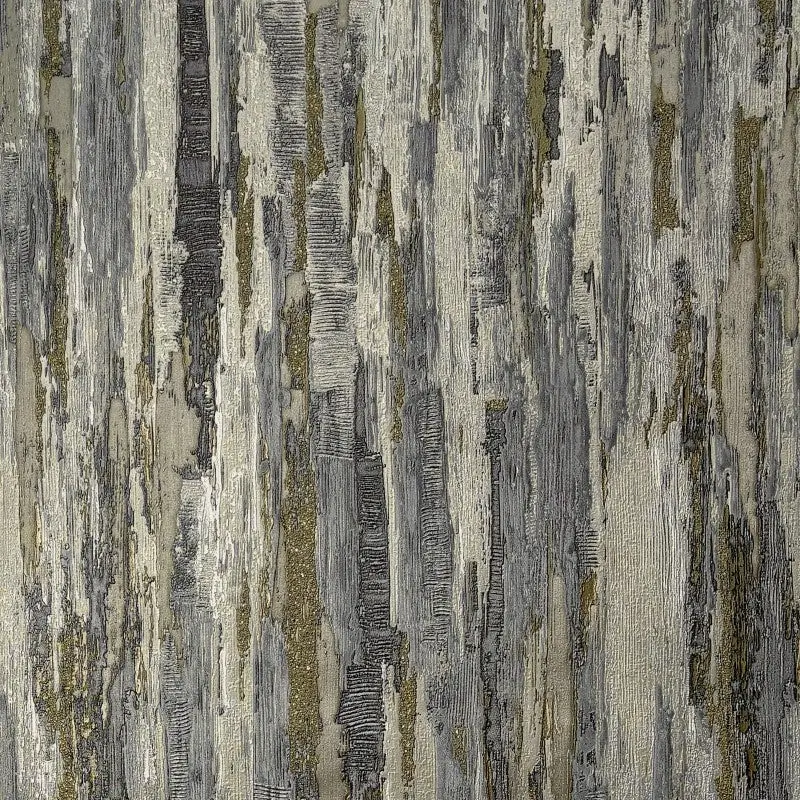 Gianni Textured Plain Wallpaper Charcoal Taupe Sample 1