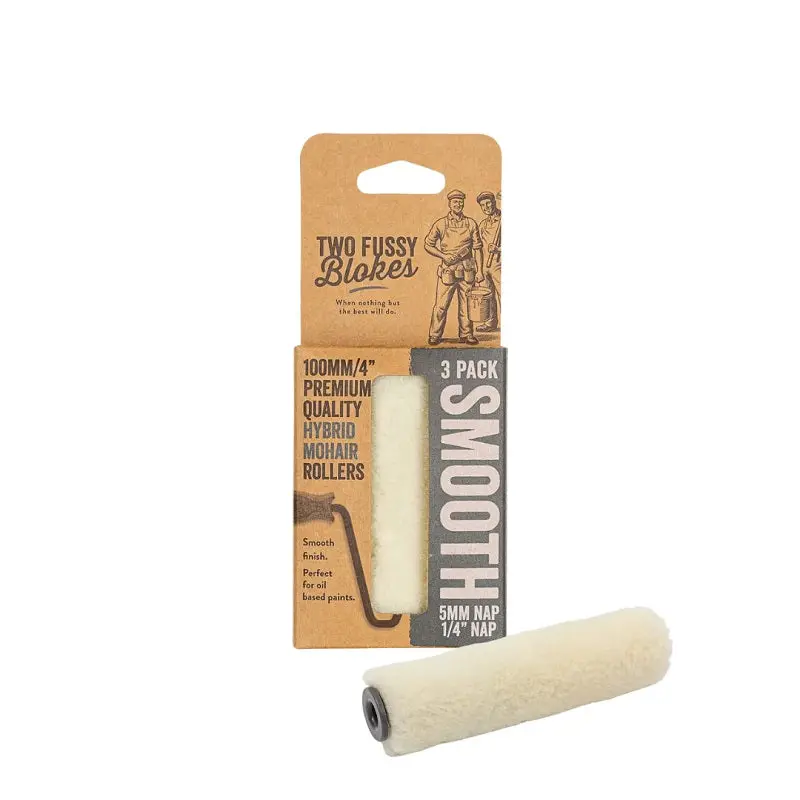Two Fussy Blokes 4" Hybrid Mohair Rollers - 1/4" Nap 1