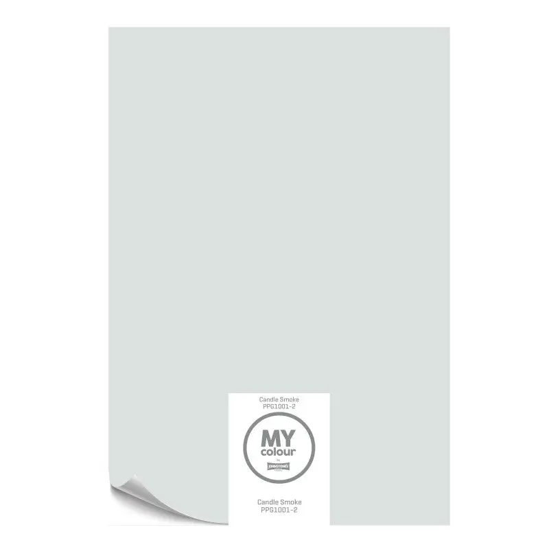 My Colour - Candle Smoke Peel & Stick Sample 1